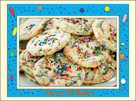 Guy Birthday Funfetti Sugar Cookies